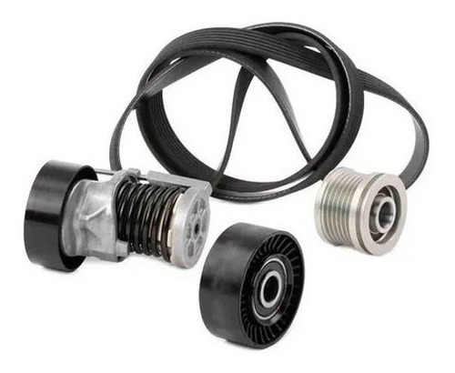 Imagen 2 de 5 de Kit Correa Poli V Vw Amarok 2.0 Tdi