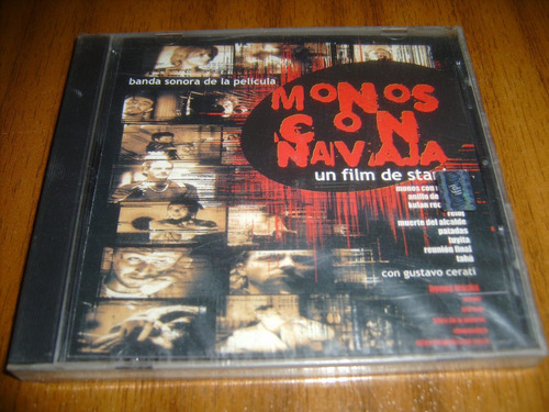 Cd Soundtrack Pelicula Chilena Monos Con Navaja (sellado)