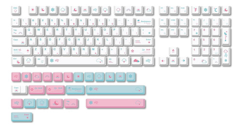 Teclas Xda De 132 Teclas Con Diseño Pbt Dye Sub Weather Pers