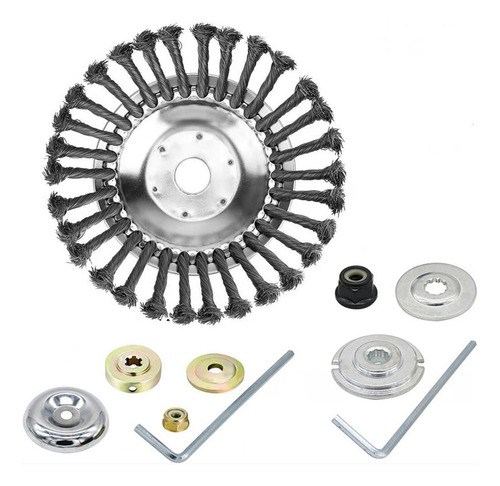 Cabezal De Cepillo Compatible Con Malas Hierbas 10 Pulgadas