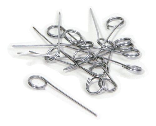 Imagen 4 de 4 de Alfiler Portaprecio Sifap X100 Unidades Cabeza Porta Precio