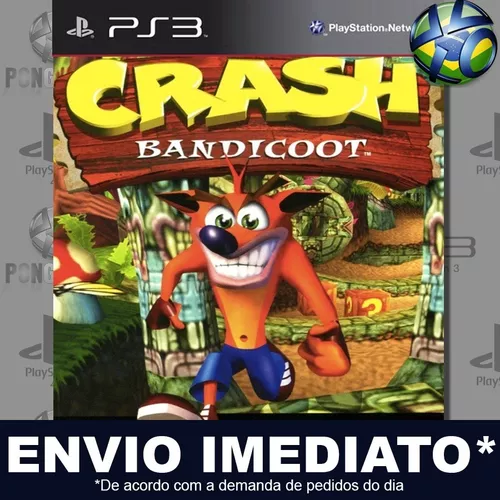 Crash Bandicoot 1 Classico Ps1 Jogos Ps3 PSN Digital Playstation 3