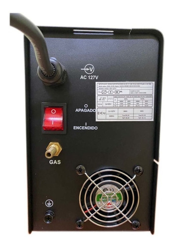 Imagen 3 de 3 de Soldadora inverter Redbo MIG-120 50Hz/60Hz 127V