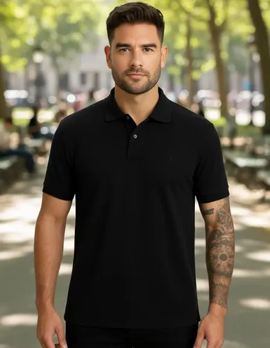 Camiseta Polo Masculina Piquet Confortável — R$ 33,49 em Mercado Livre, 42% OFF