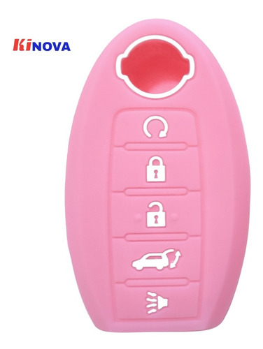 Funda Silicon Nissan 5 Botones Altima Sentra Maxima