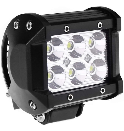 Faro Led 4 Pulgadas 6 Led Cree 18w Profundidad Waterproof