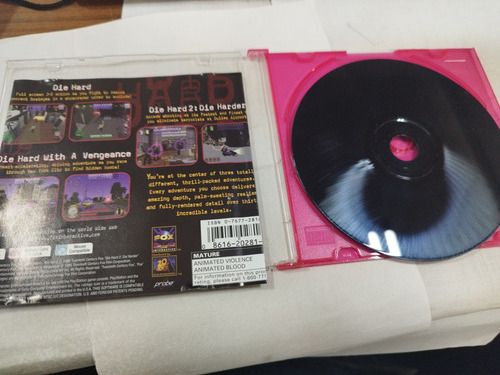 Die Hard Trilogy Playstation Original Ps1 Duro Matar Bruce