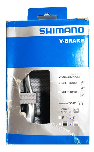 Imagen 3 de 3 de Freno Shimano V-brake - Alivio Br T4000 - Trasero - Plateado