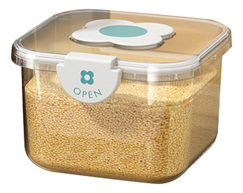 Caja De Almacenamiento De Arroz Hermética Transparente