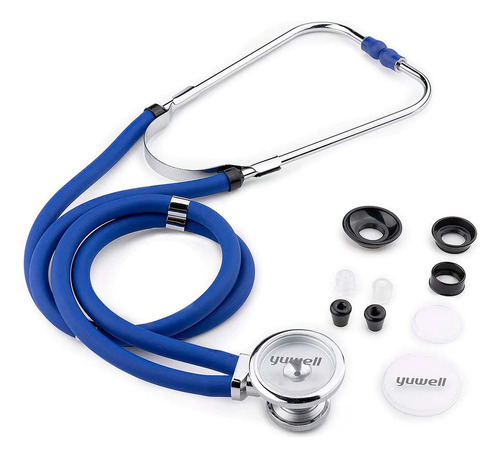 Fonendoscopio Multifuncional Neonatal Niño Y Adulto Topmedic Color Azul
