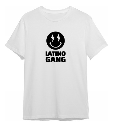 Camiseta Latino Gang J Balvin Personalizada Sublimada 