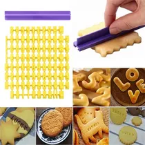 Comprar Molde Carimbo Doces Letra Números Alfabeto Artes Confeitaria