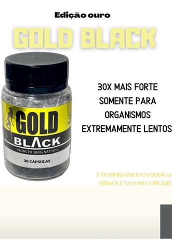 Blackgold Suplemento Fitoterápico Para Perda De Peso