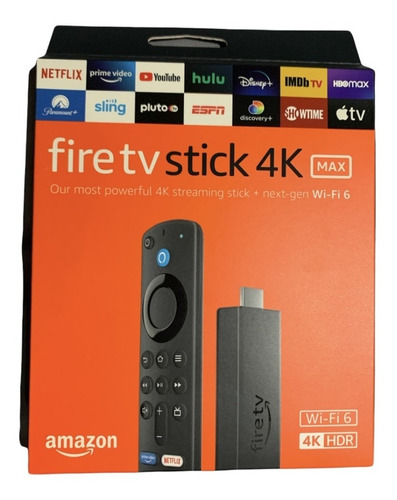 Amazon Fire Tv Stick 4k Max, Wifi 6, Último Modelo 2021