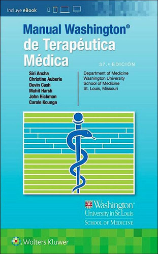 Manual Washington® De Terapeutica Medica. Incluye Ebook 