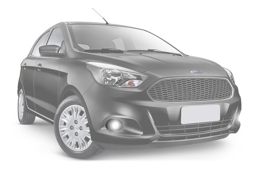 Imagem 6 de 6 de Kit Farol Auxiliar De Milha Ford Ka 2015 2016 Shockligth