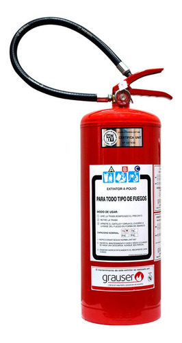 Extintor Abc 4kg Para Todo Fuego - Aprobado Por Unit Nuevo