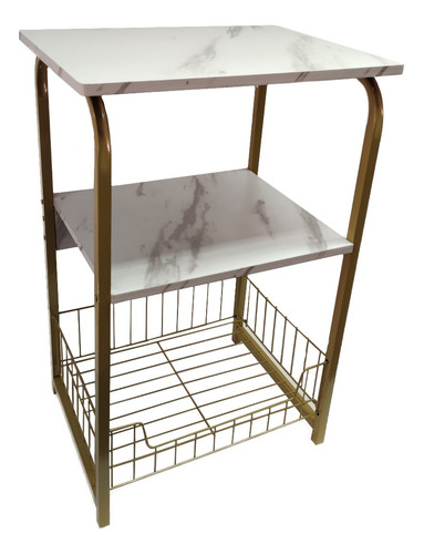 Imagen 1 de 10 de Mesa De Centro Para Estar Dormitorio Textura Mármol Grande