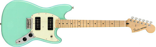 Guitarra Fender Player Mustang 90 Seafoam Green Material Del Diapasón Maple Orientación De La Mano Diestro