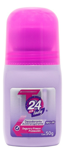 Desodorante T-24 Dama Roll On - g Fragancia Neutro