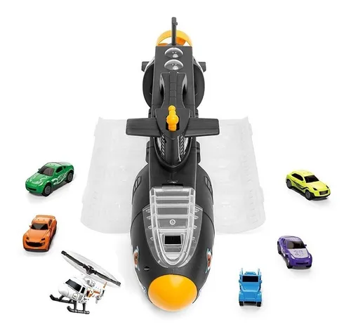 Submarino Tiburon Transportador De Autos Coleccion Nuevo