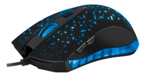 Mouse Gamer Xtech Ophidian 6 Botones 3600dpi Led 7 Colores