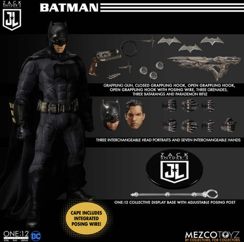 Batman Superman Flash Zs Justice League Deluxe Mezco One 12