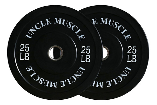 Uncle Muscle Bumper Plate 2 In Pairs Or Single Olympic