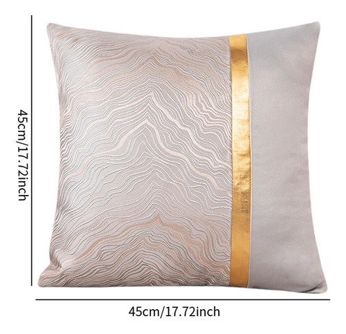 Funda De Cojín De 45 Cm X 45 Cm, Lavable