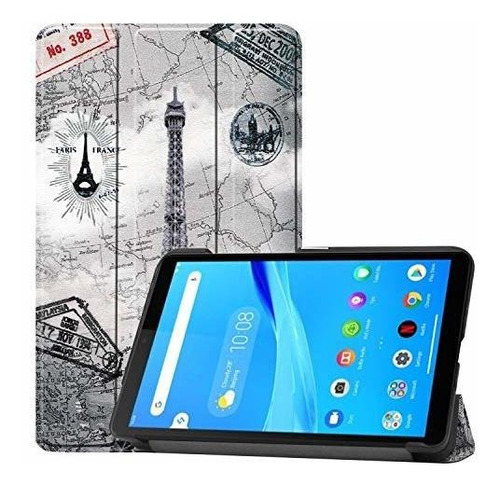 Gylint Lenovo Tab M7 Funda, Caja Elegante Del Tríptico Sopor