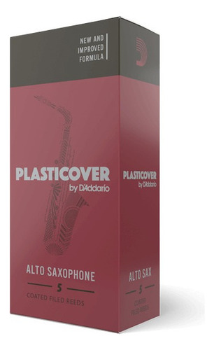 5 Cañas D'addario Plasticover Sax Alto 2 1/2 Rrp05asx250