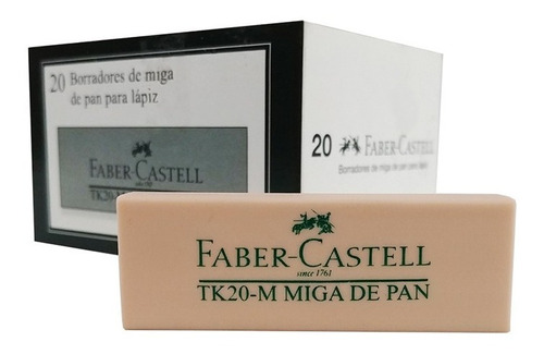 Borrador Miga De Pan Faber Castell Tk 20 Caja X20
