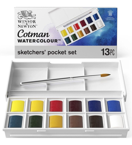 Winsor & Newton - Cotman - Caja De Bolsillo De Pintura Para