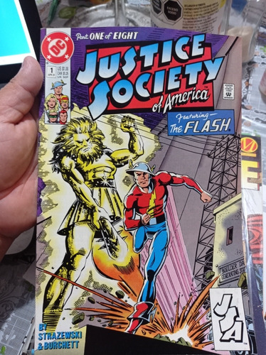 Cómic Dc En Inglés Justice Society Of América No.1 Of 8  8