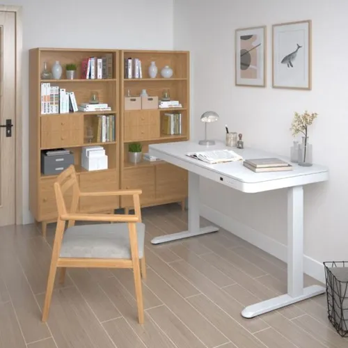 Escritorio Electrico - Standing Desk - Retiro En Deposito Blanco