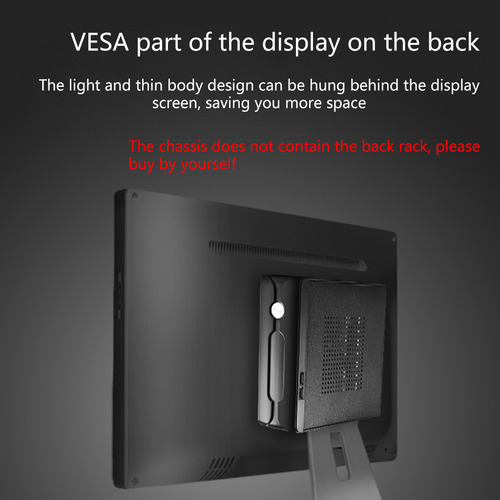 Para Case Mini Itx Gaming Pc Chassi Desktop Micro