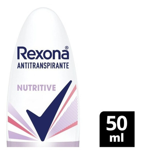 Antitranspirante Roll On Rexona Nutritive 50 ml