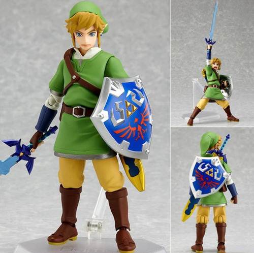 Link, Legend Of Zelda, Figura Articulada 14 Cm