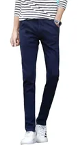 Comprar Pantalones Drill De Hombre Bolsillo Chino, Pantalones Strech