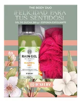Comprar Set Gel De Ducha Rain Gel Beautiful Day 260 G + Esponja De Baño