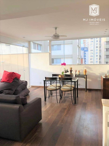 Cobertura Com 3 Dormitórios À Venda, 186 M² Por R$ 1.970.000 - Moema - São Paulo/sp - Co0012
