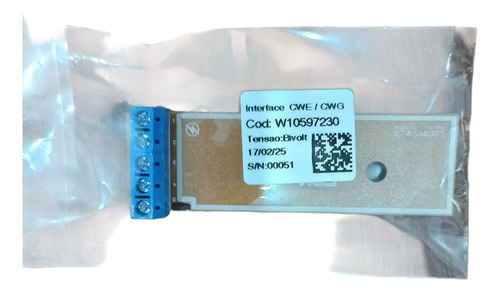 Placa Interface Consul Cwe08 Cwe09a Cwe10a Cwe11a Cwg Cwk12a
