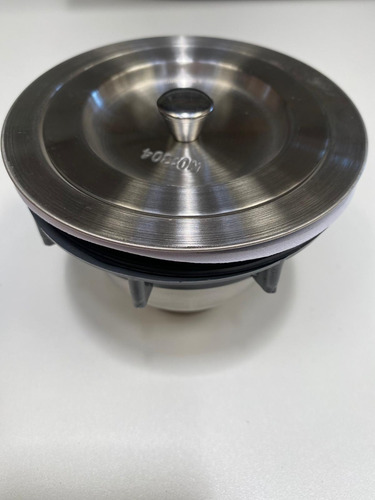 Imagen 6 de 8 de Pileta Con Escurridor A. Inoxidable, Con Valvula Y Sifon