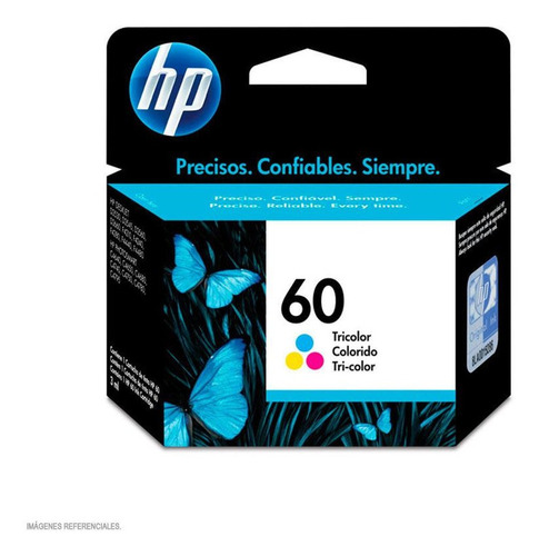 Cartucho Hp 60 Color Lar Ink Cc643wl 