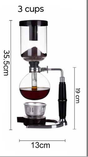 Cafetera Sifon Japones Metodo Al Vacio Siphon