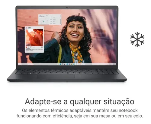 Notebook Dell Pro 16 Pc16250 Core 7-150u 16gb 512gb Ssd Preto