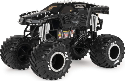 Monster Jam, Max -d Monster Truck - Vehículo De Fundición A