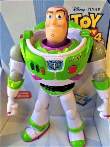 Imagen 3 de 3 de Muñeco Buzz Lightyear Toy Story 4 Articulado 25 Cm 5603