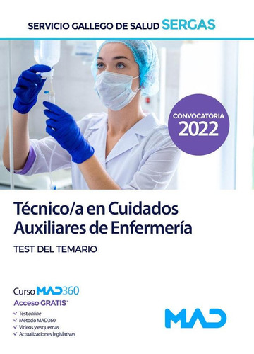 Libro: Tecnico/a Cuidado Auxiliar Enfermeria Servicio Galleg