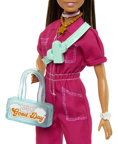 Barbie La Película Muñeca Traje De Moda Rosa